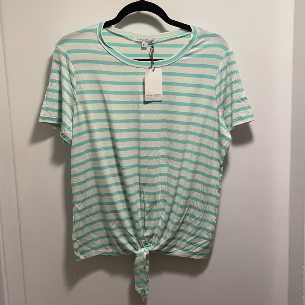 Green Envelope Tee